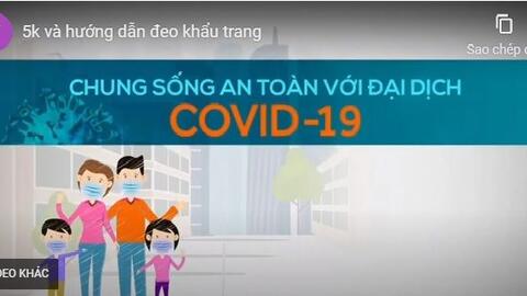 5k Hướng dẫn đeo khẩu trang