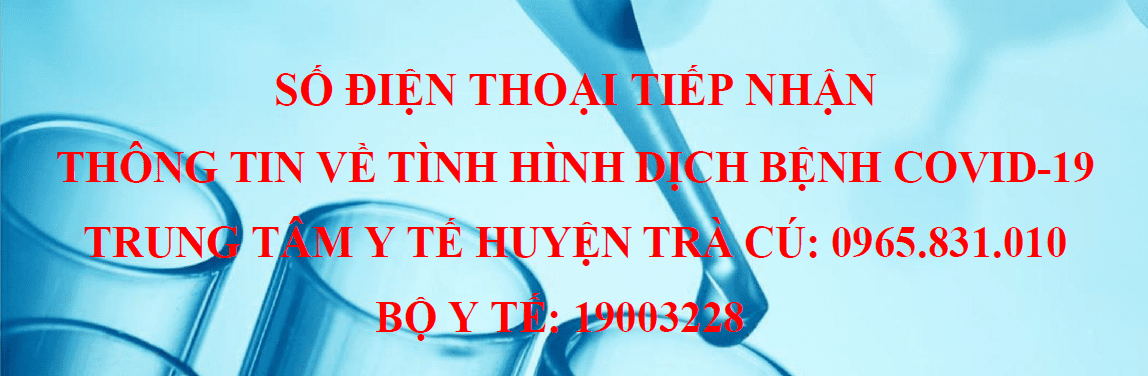 SỐ ĐIỆN THOẠI TIẾP NHẬN THÔNG TIN DỊCH BỆNH COVID-19